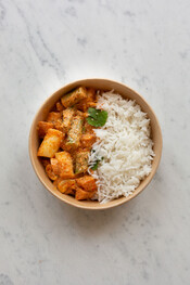 Green & White Spargel Curry