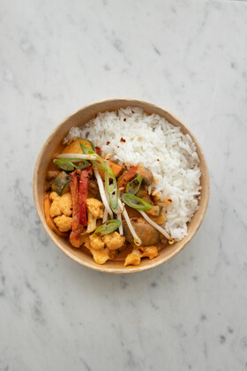 Red Thai Curry Bowl