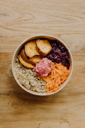 Süßkartoffel Power Bowl